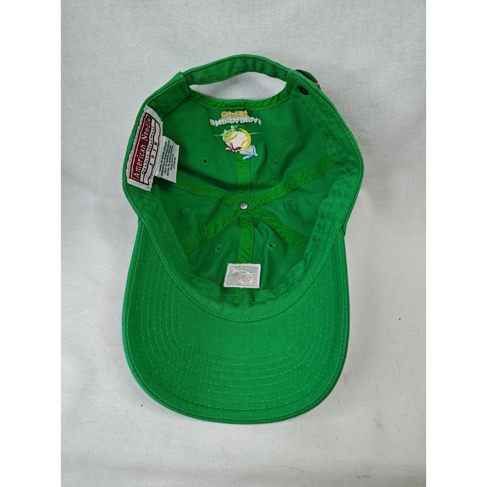 American Needle Tennis BNP Paribas Open Green Strapback Men's Hat Cap Cotton - Picture 5 of 8